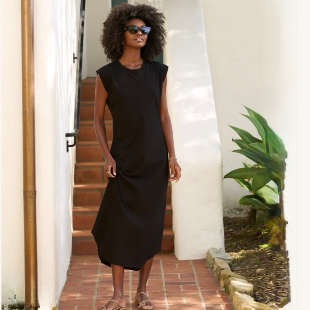 Frank and Eileen Cory Vintage Muscle Tee Maxi Dress size S